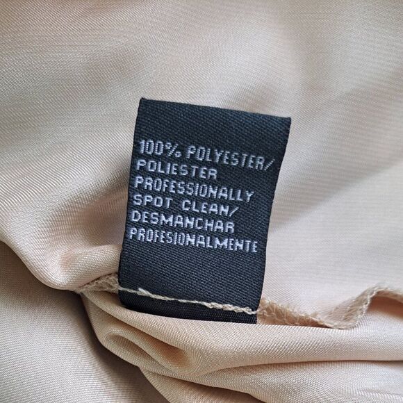 Dressbarn Women's Spaghetti Straps Black Lace Overlay Cocktail Party Sz 4 - Picture 8 of 8